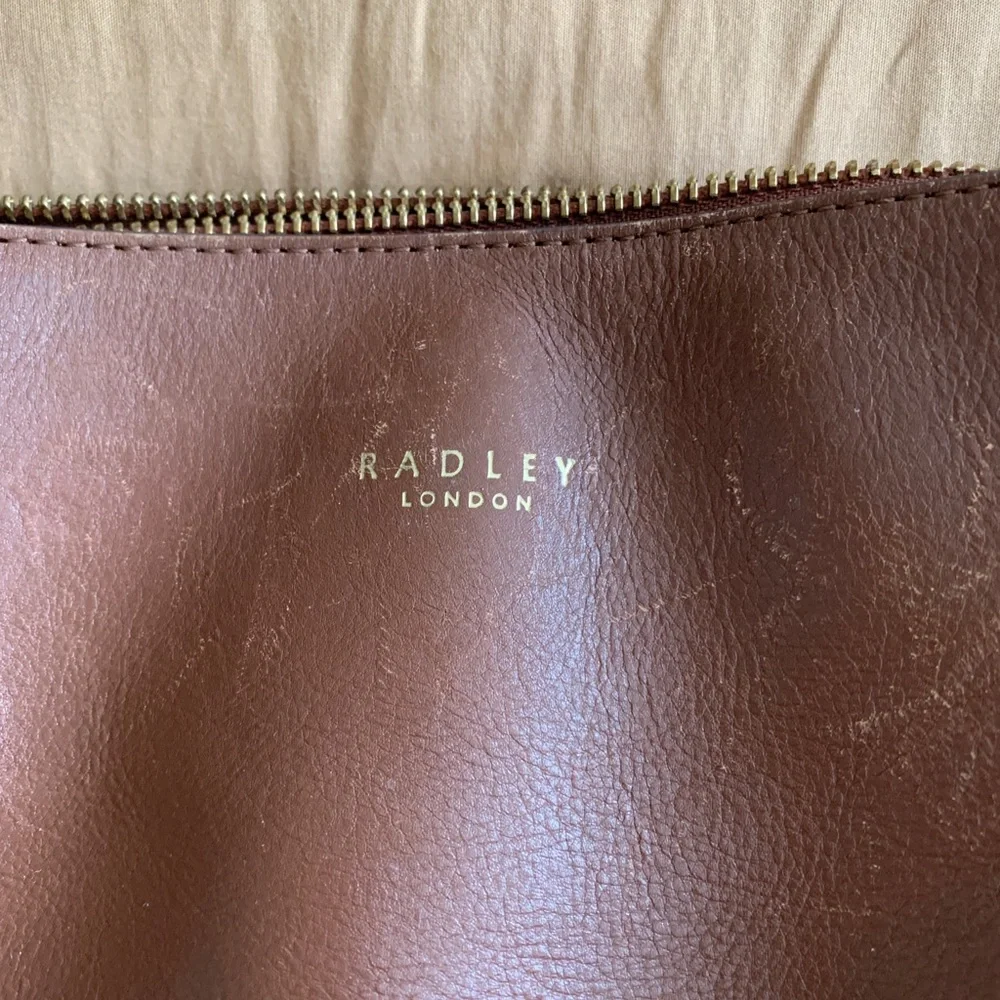 Radley London Brown Leather Crossbody Bag